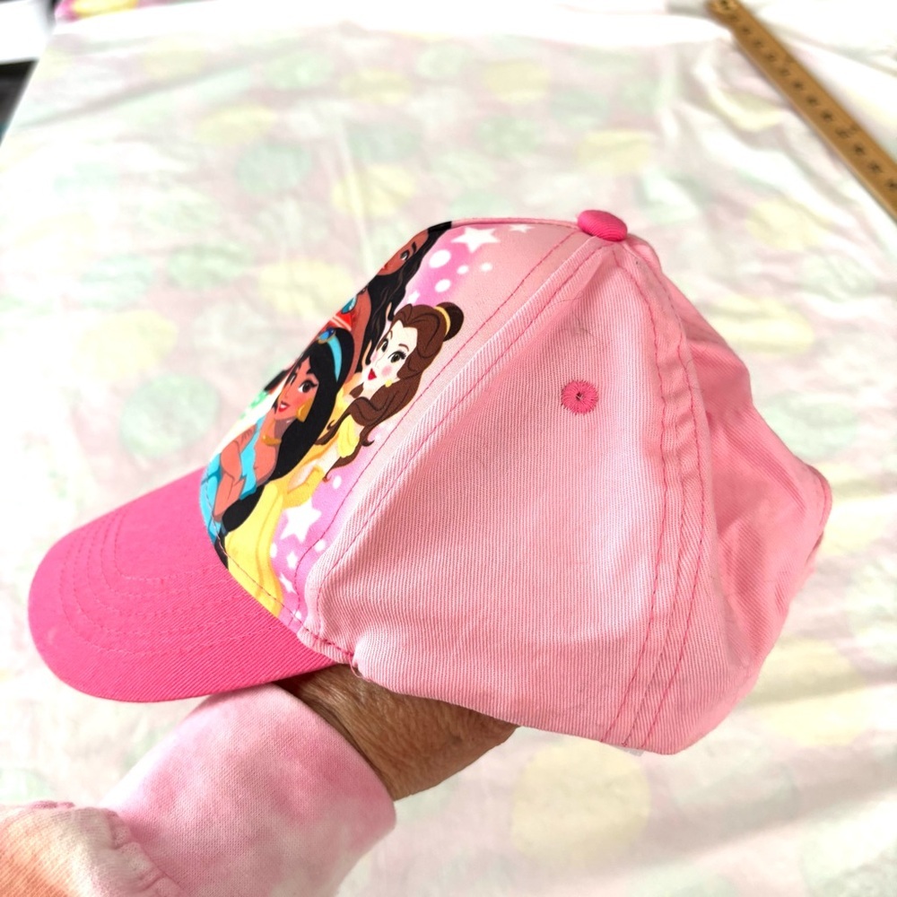 NWOT Disney Princess Pink Baseball Cap for Kids Toddler - Picture 4 of 11